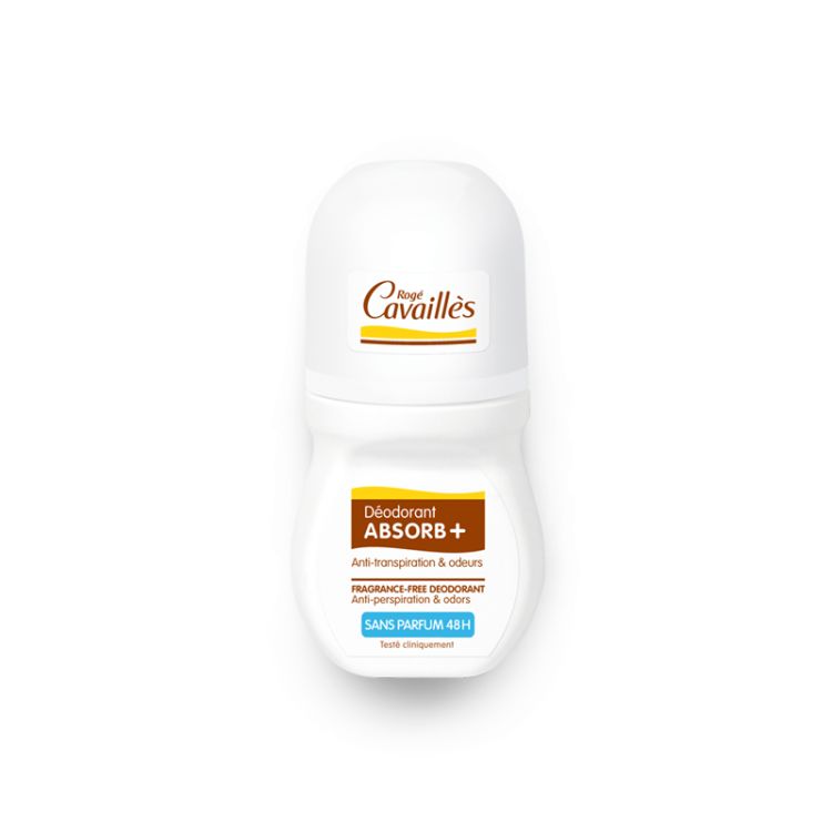 Roge Cavailles Déo Absorb+ Sans Parfum 48H Roll-On