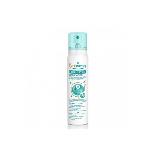 Puressentiel Circulation Spray Express 17 Huiles Essentielles 100 Ml