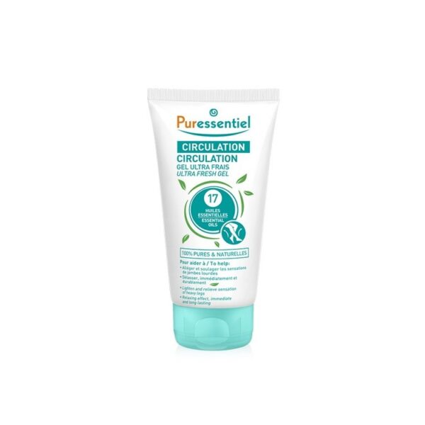 Puressentiel Circulation Gel Ultra Frais 17 Huiles Essentielles 125Ml