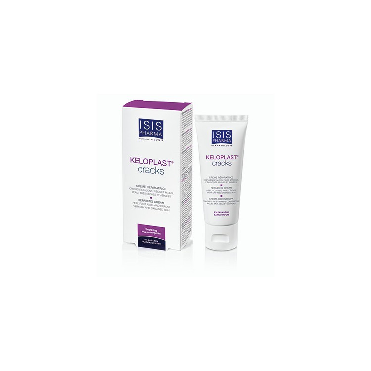 Isispharma Keloplast®	Cracks Crème Réparatrice Mains Et Pieds