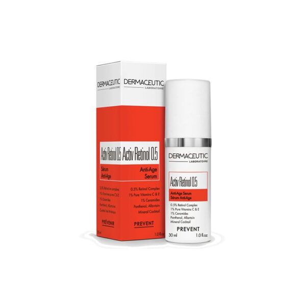 Dermaceutic Activ Retinol 0.5 Serum Anti Age Avant 45 Ans 30 Ml