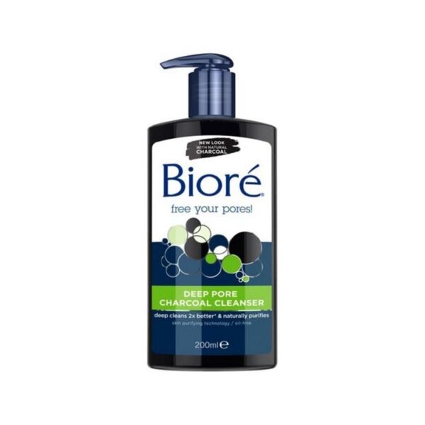 Bioré Deep Pore Charcoal Cleanser 200Ml