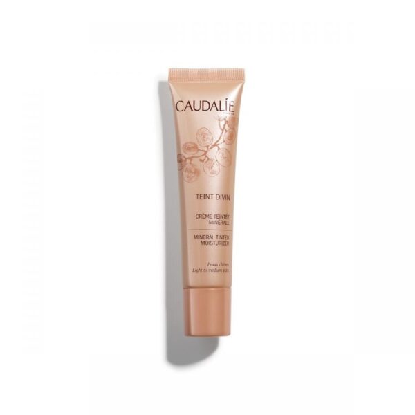 Caudalie Teint Divin Crème Teintée Minérale Peaux Claires