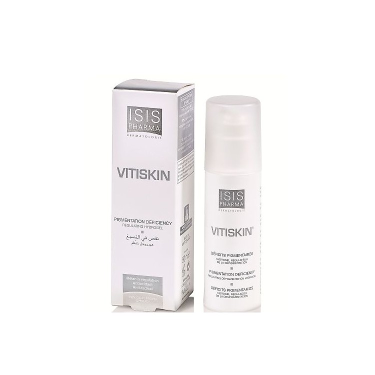 Isispharma Vitiskin Hydrogel Régulateur Des Déficits Pigmentaires