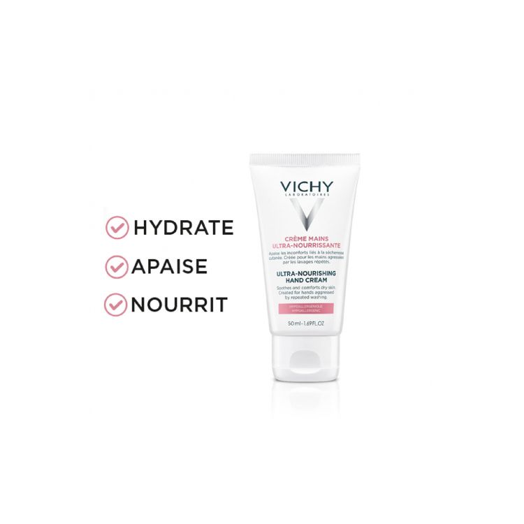 Vichy Creme Mains Ultra-Nourrissante 50Ml
