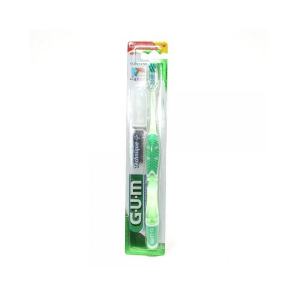 Gum Technique+ Brosse À Dents Souple Compacte Ref.491