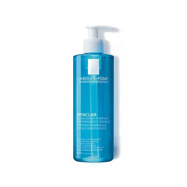 La Roche-Posay Effaclar Gel Moussant Purifiant Peaux Sensibles Grasses (400 Ml)