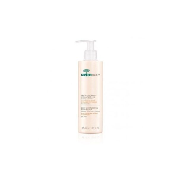 Nuxe Body Lait-Fluide Corps Hydratant 24H 400Ml Peaux Sèches