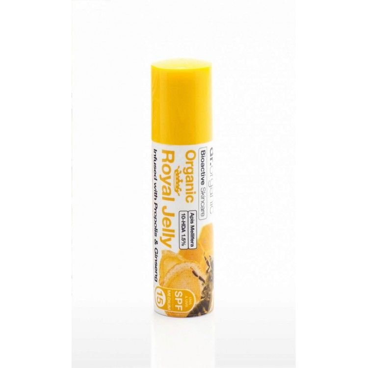 Dr. Organic Baume Lèvre À La Gelée Royale 5.7 Ml