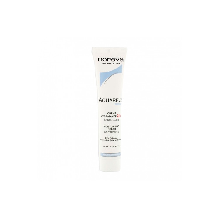 Noreva Aquareva Crème Hydratante 24H Texture Légère 40Ml