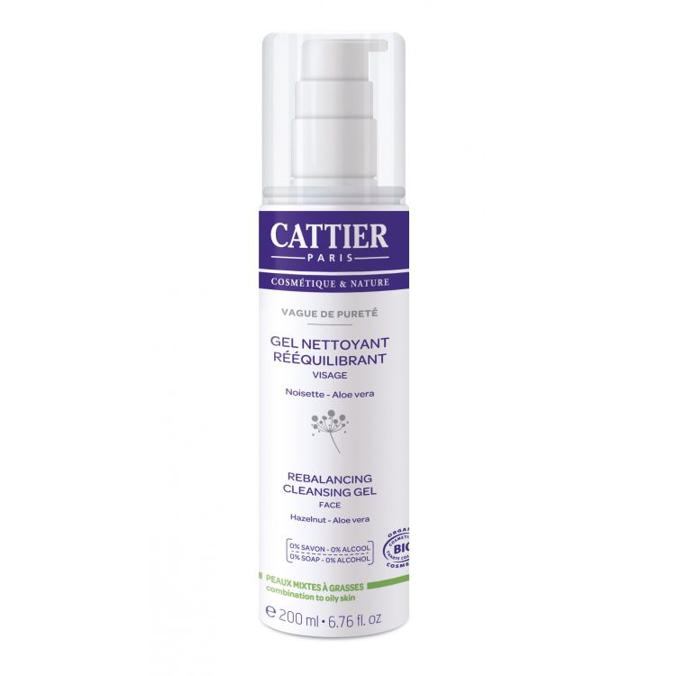 Cattier Gel Nettoyant Rééquilibrant