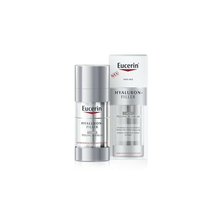 Eucerin Hyaluron-Filler Peeling & Sérum Nuit 30Ml