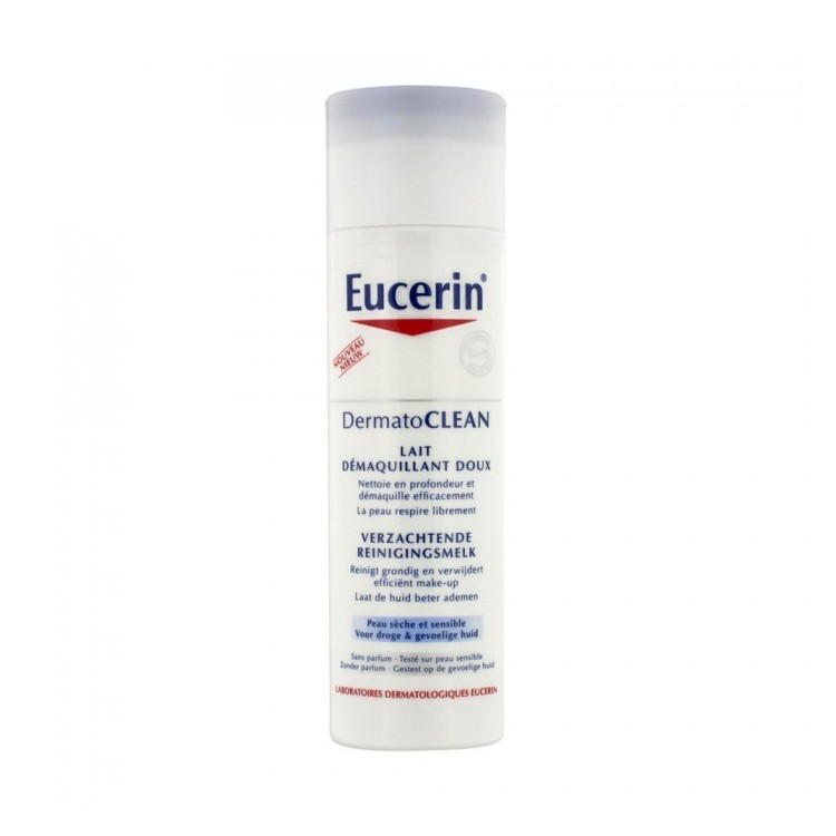 Eucerin Dermatoclean Lait Démaquillant Doux 200 Ml