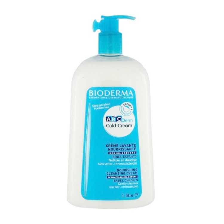 Bioderma Abcderm Cold Cream Crème Lavante 1L