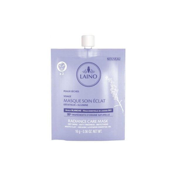 Laino Masque Soin Eclat Peaux Seches 16 G