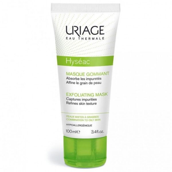 Uriage Hyséac Masque Gommant 100Ml Absorbe Les Impuretés - Lisse Le Grain De La Peau