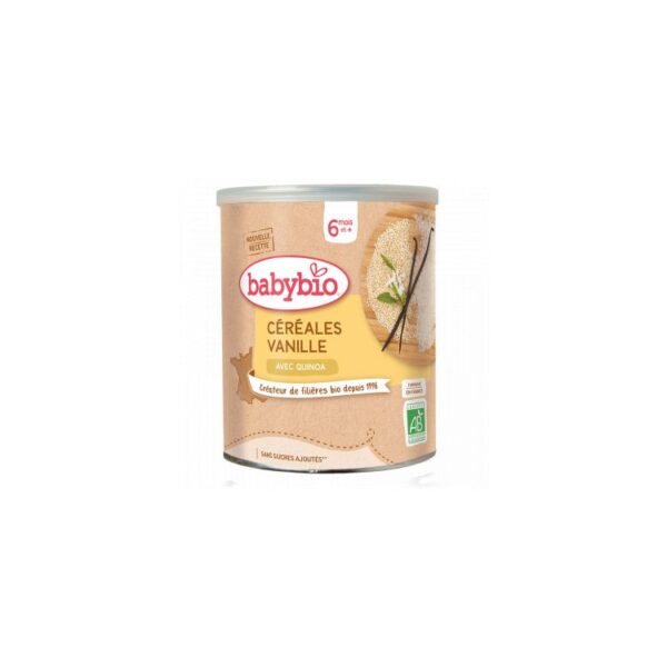 Babybio Céréales Vanille Avec Quinoa 220G