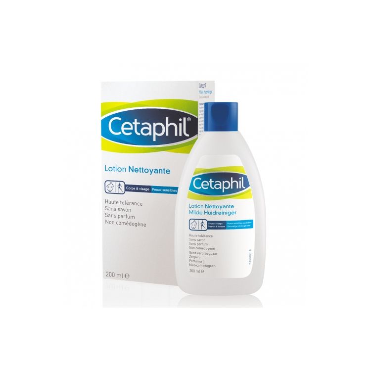 Cetaphil Lotion Nettoyante Visage Et Corps Peaux Sensibles 200Ml