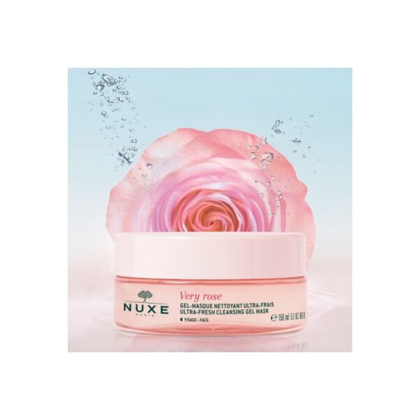 Nuxe Very Rose Gel-Masque Nettoyant Ultra-Frais
