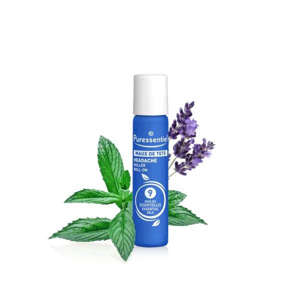 Puressentiel Roller Maux de Tête aux 9 huiles essentielles 5Ml