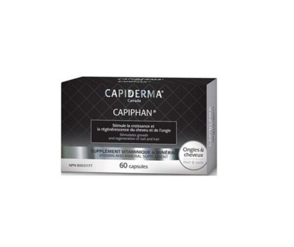 CAPIDERMA CAPIPHAN ONGLES ET CHEVEUX 60 GÉLULES