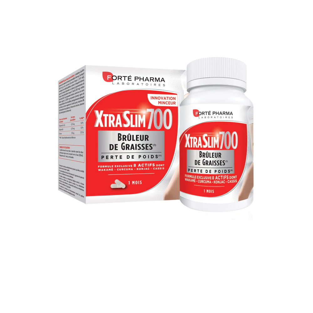 FORTÉ PHARMA XTRASLIM 700 BRULE GRAISSE 120 GÉLULES 1 MOIS – Image 2