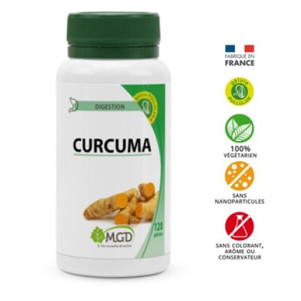 MGD NATURE CURCUMA 120 GÉLULES