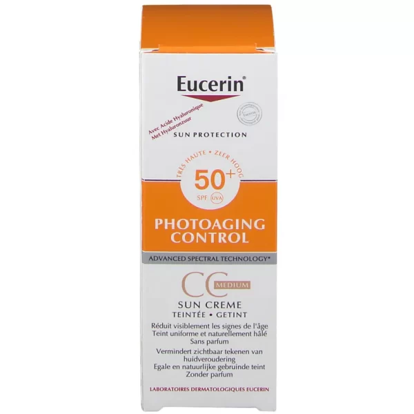 SUN PROTECTION CC CRÈME MÉDIUM SPF 50+ (50 ML) – Image 4
