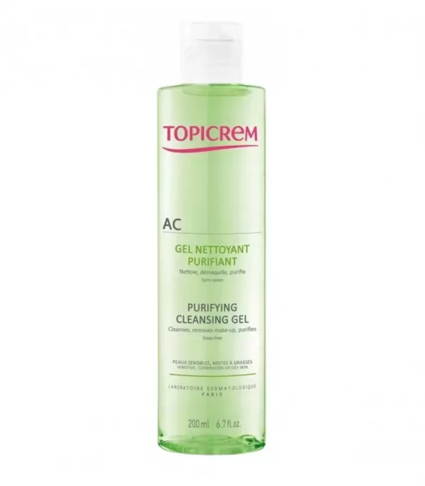 AC GEL NETTOYANT PURIFIANT PEAUX MIXTES A GRASSES 200ML