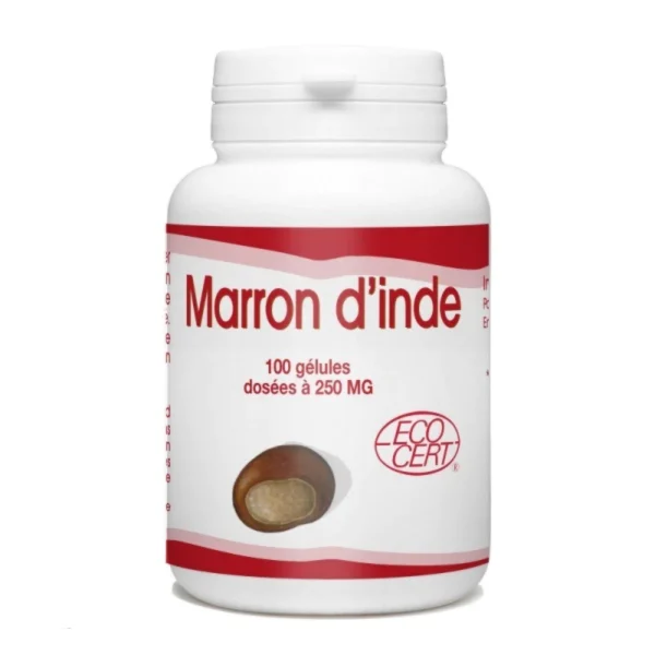 GPH DIFFUSION MARRON D'INDE - 250 MG - 100 GÉLULES