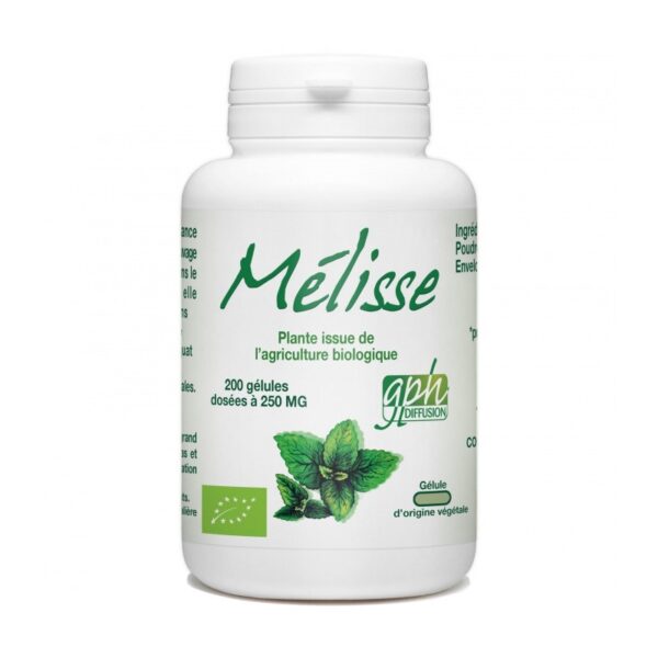 GPH DIFFUSION MÉLISSE BIO 200 GÉLULES