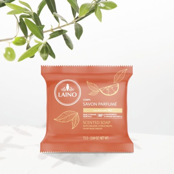 LAINO SAVON FRAICHEUR D'AGRUMES 75 G