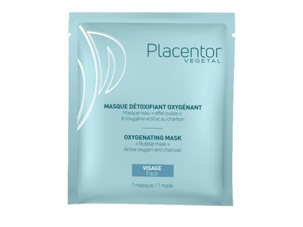 PLACENTOR Végétal MASQUE DÉTOXIFIANT OXYGÉNANT AU CHARBON