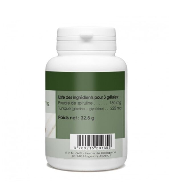 GPH DIFFUSION SPIRULINE 100 GÉLULES – Image 3